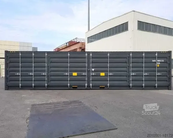 Contenedor nuevo de 40 pies HC con puerta lateral.