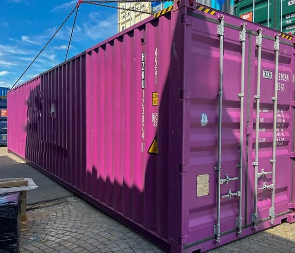 Contenedor marítimo High Cube (HC) de 40 pies usado